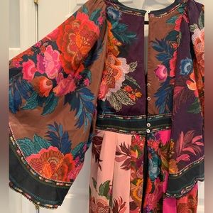 FARM Rio | Dresses | Farmrio Flower Scarves Maxi Dress Never Worn | Poshmark